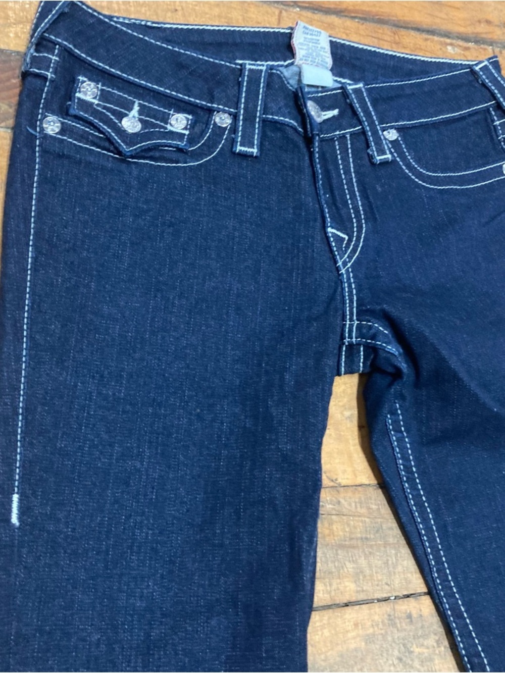 True Religion Twisted stitch flare denim - Picture 2 of 10